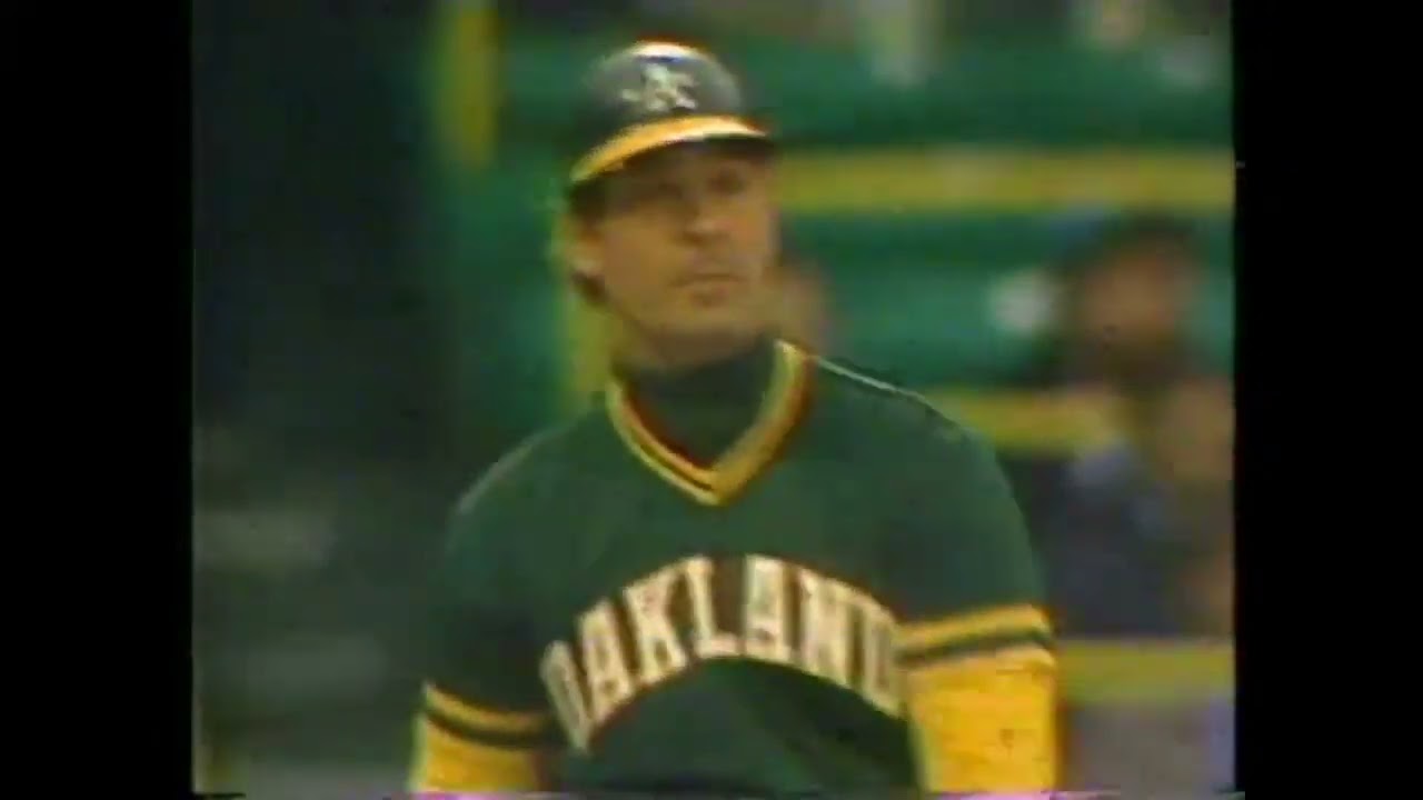 1986 06-05-86 Oakland A's at Chicago White Sox