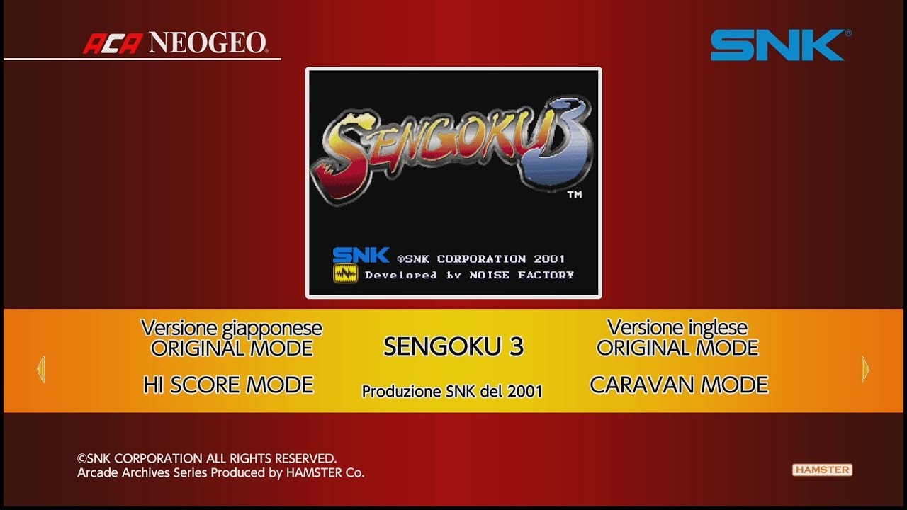 ACA NEOGEO SENGOKU 3 (Switch) First Look on Nintendo Switch - Gameplay
