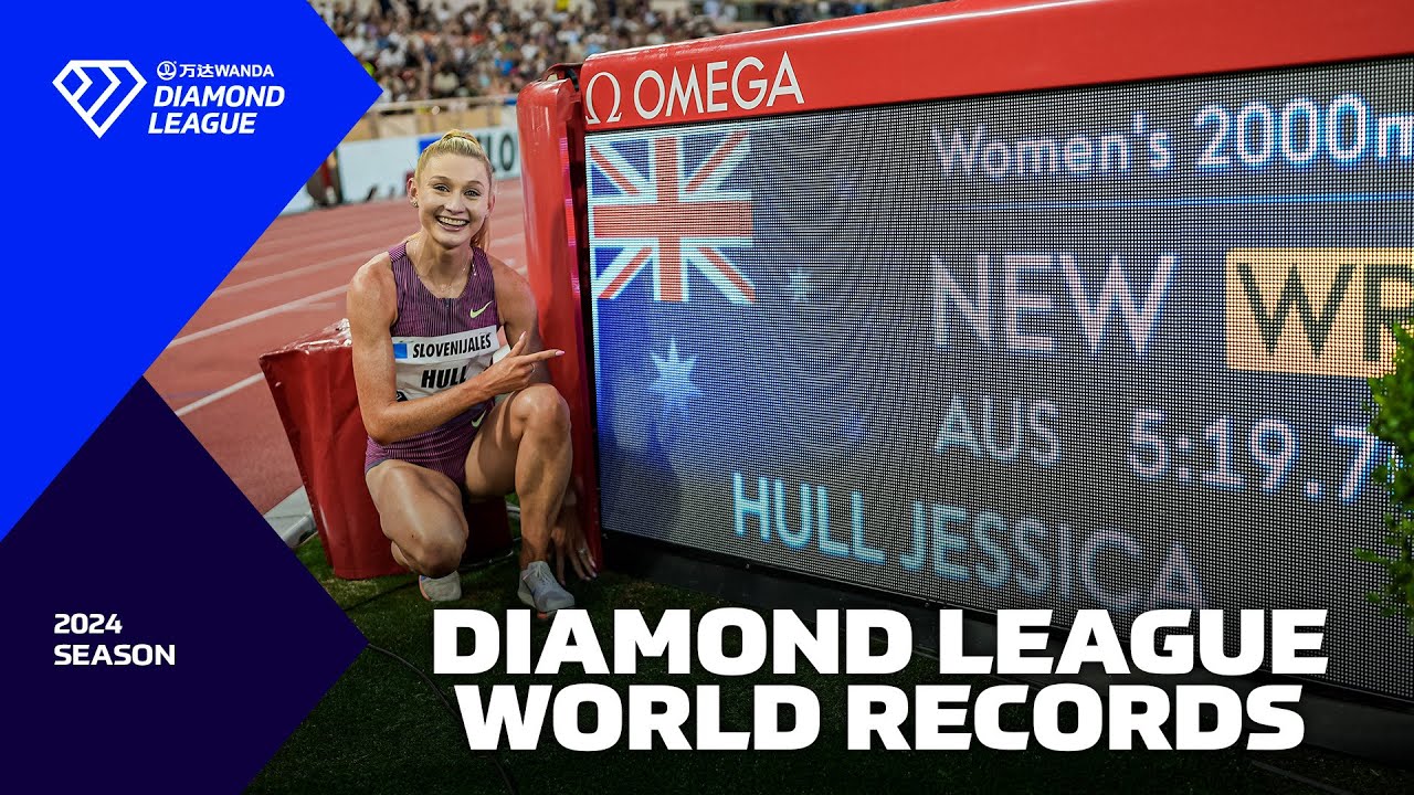 ALL 2024 WORLD RECORDS - Wanda Diamond League