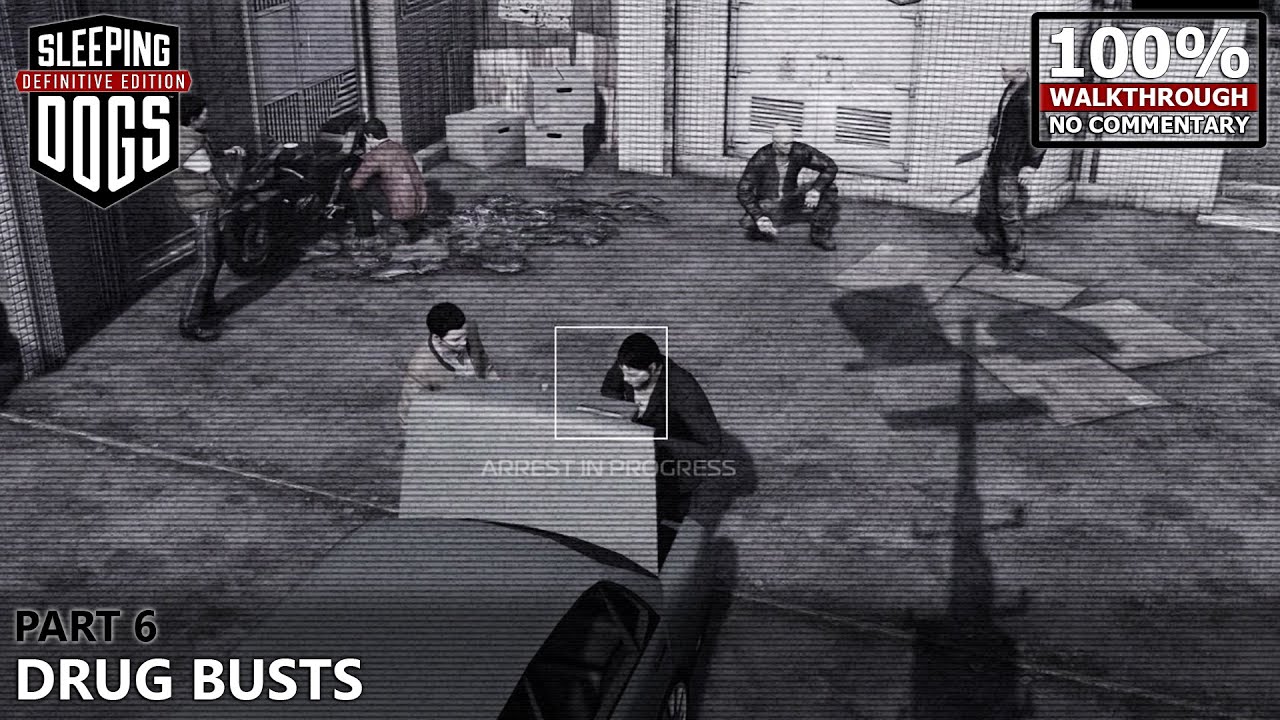 [Sleeping Dogs] 100% Walkthrough | 6.Part 6: Drug Busts