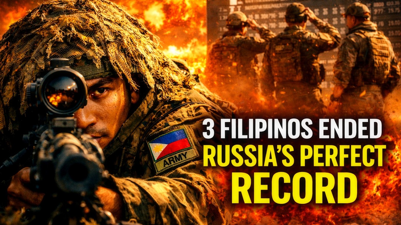 Russia's Elite Snipers Had a Perfect Record — 3 Filipinos Ended It