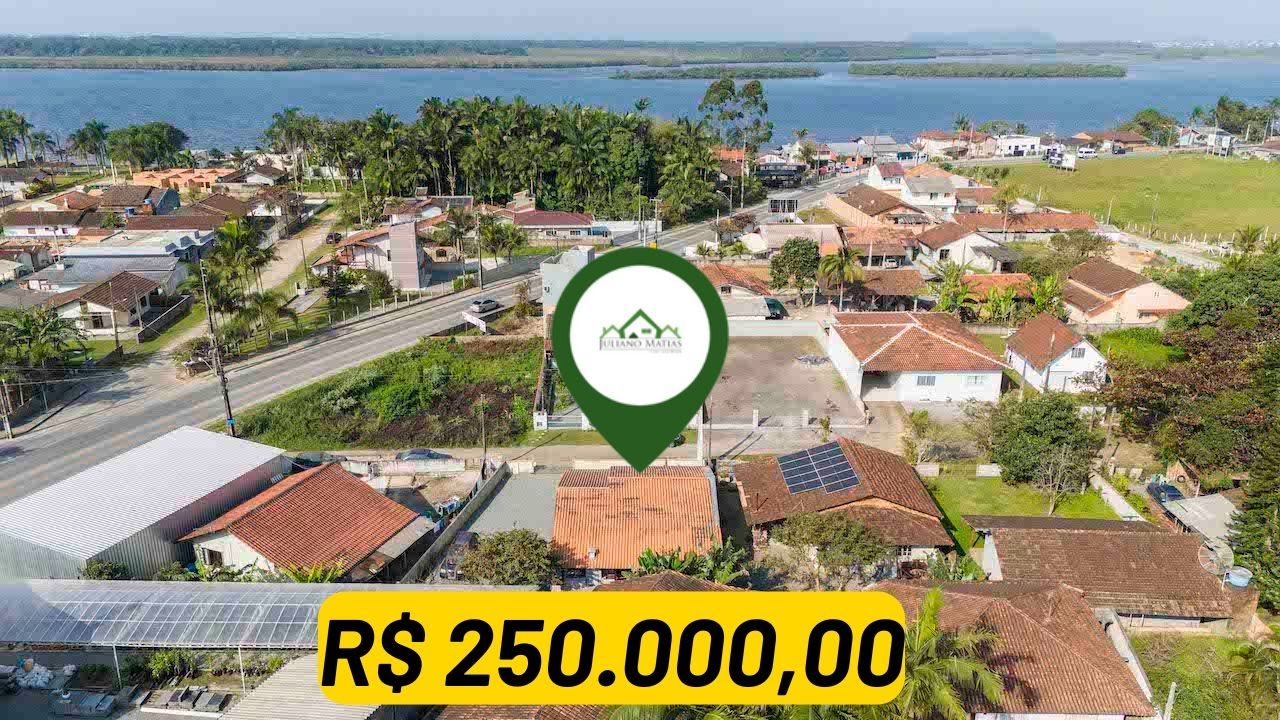Casa Nova + 2 dormitórios a venda em Balneário Barra do Sul Por Apenas 250MIL ALGUNS PASSOS DA LAGOA