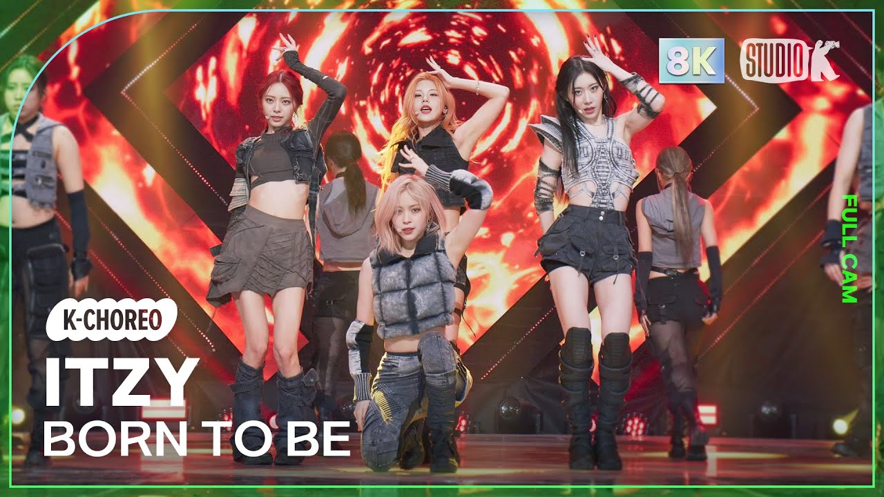 [K-Choreo 8K] 있지 직캠 'BORN TO BE' (ITZY Choreography) @MusicBank 240112