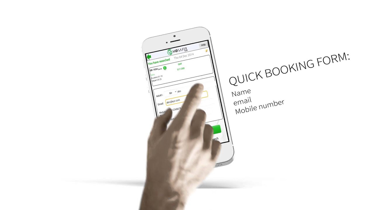GoMosafer - Flight Booking Mobile application
