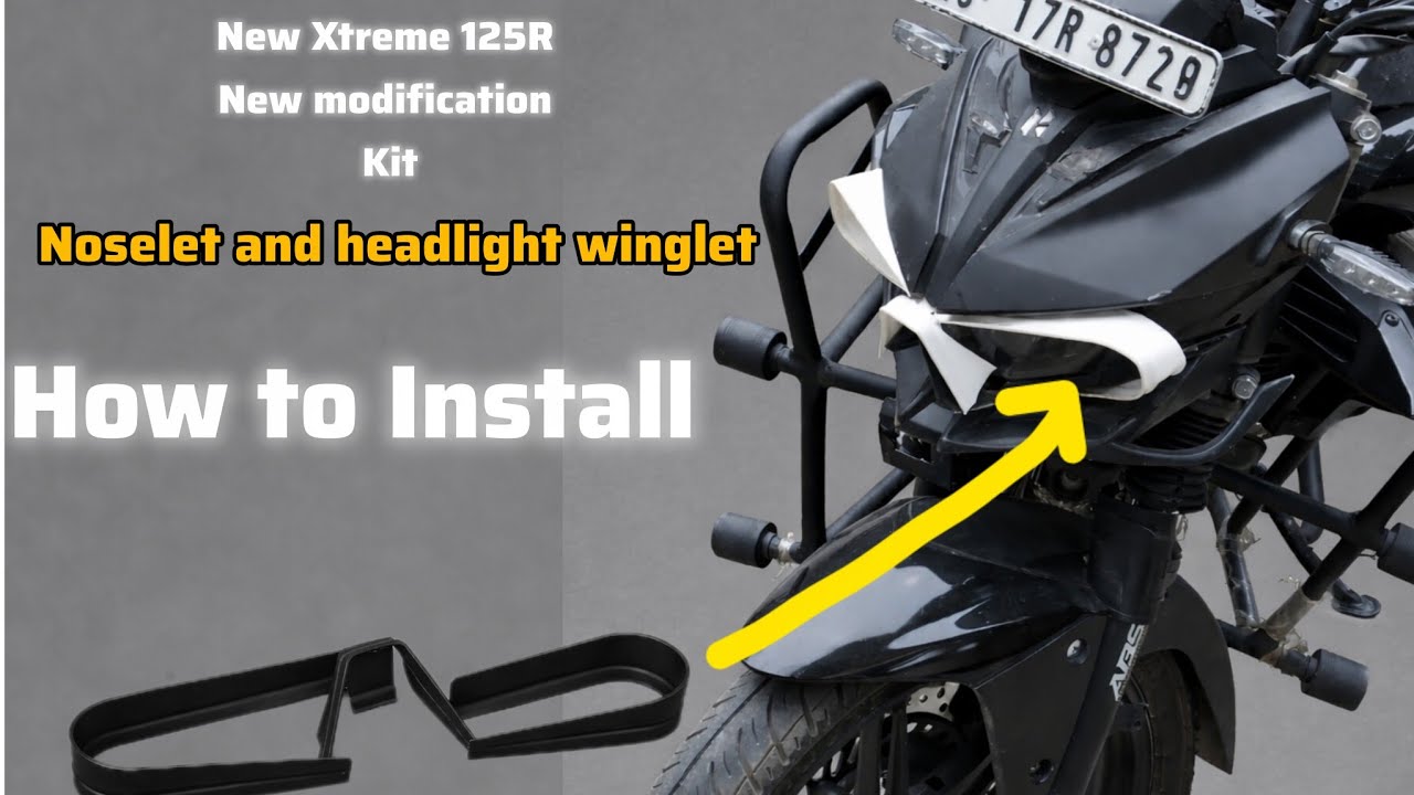 Xtreme 125r modification kit , How to install #xtreme125r #herobikes #automobile #xtreme125r 