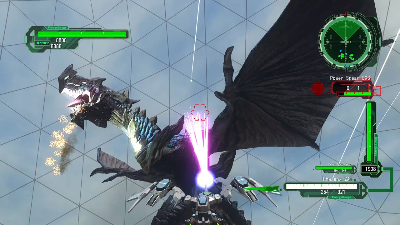EDF 6 DLC 2 M 20 LV F-3 Siren's Call - 2x Wing Diver Inferno - Earth Defense Force