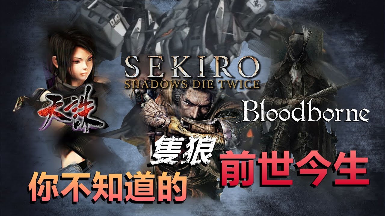 【YAYA品遊戲】隻狼-sekiro是怎麽來的，它的前世今生……