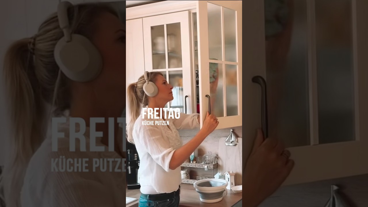 🫧 W&Ouml;CHENTLICHER PUTZPLAN | Das Chaos hat keine Chance #cleanwithme #putzmotivation #putzplan