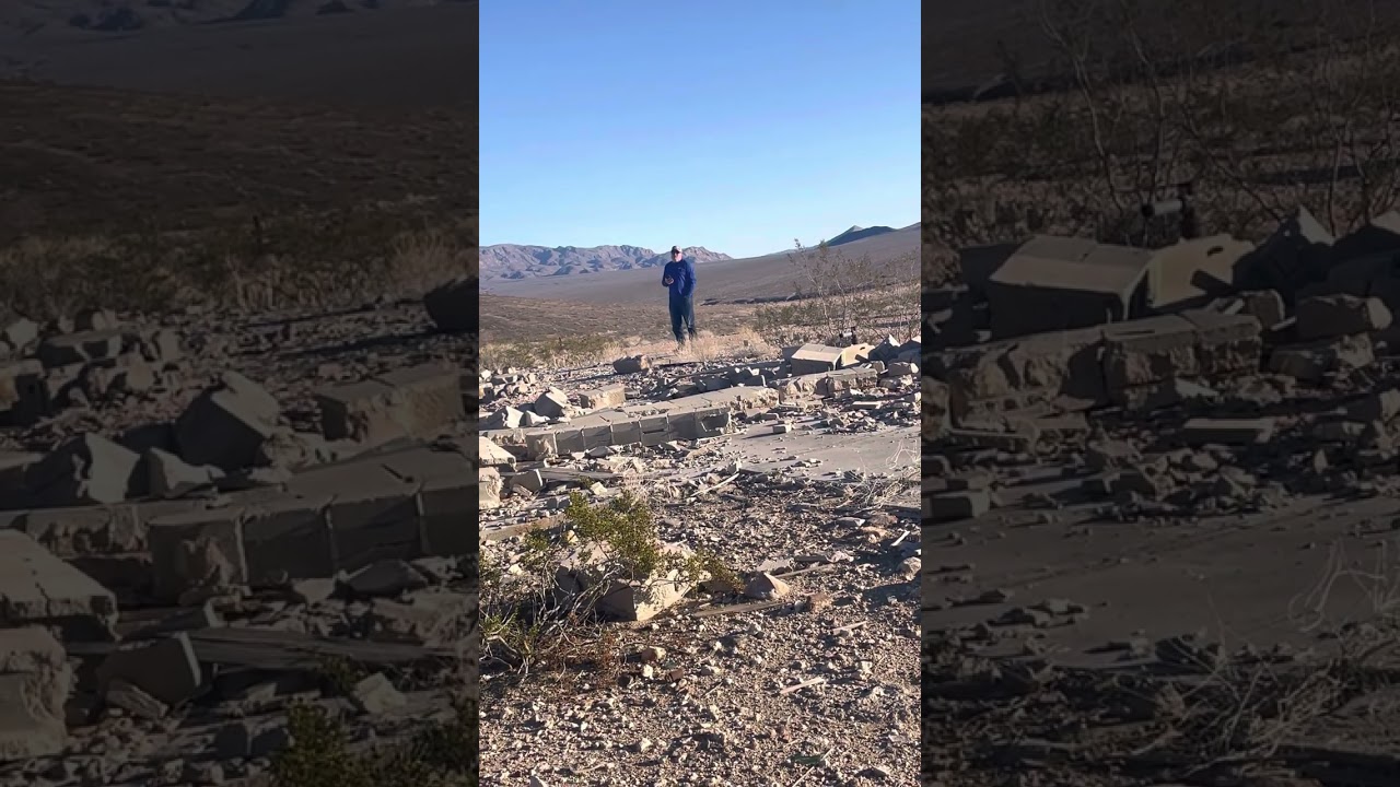 Unexpected visitor contact at Tecopa Mines
