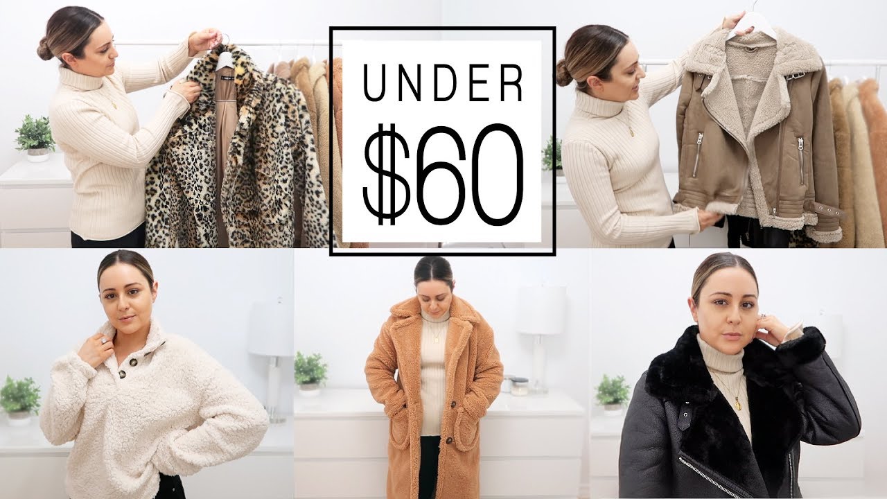 HUGE WINTER 2019 TRY ON - Affordable Coat, Jacket & Sweater Haul!