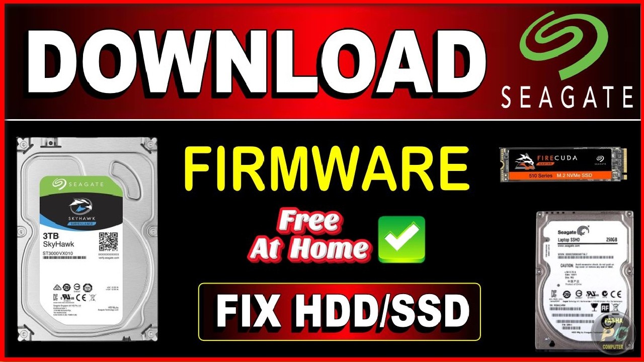 How to Download Seagate HDD/SSD Firmware | Fixed Firmware Not Found
