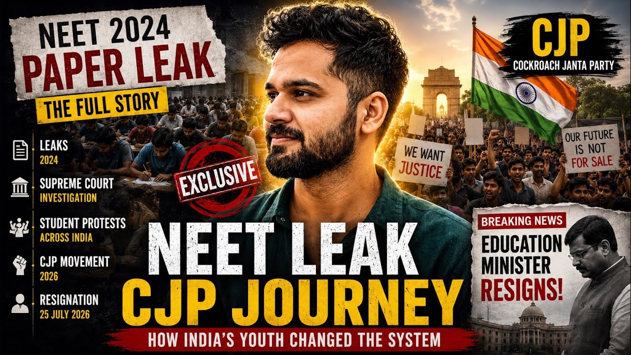 NEET 2024 to CJP 2026: How One Exam Crisis Sparked a Youth Movement in India