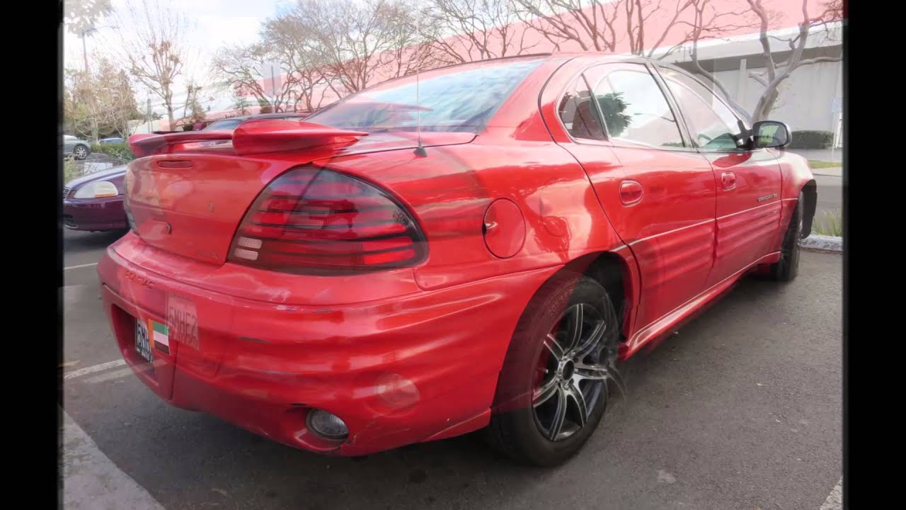 2001 Pontiac Grand Am Re Paint