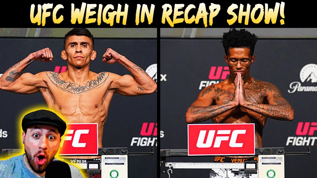 UFC Vegas 113 Bautista vs Oliveira Predictions & Betting Breakdown | Weigh In Recap Show