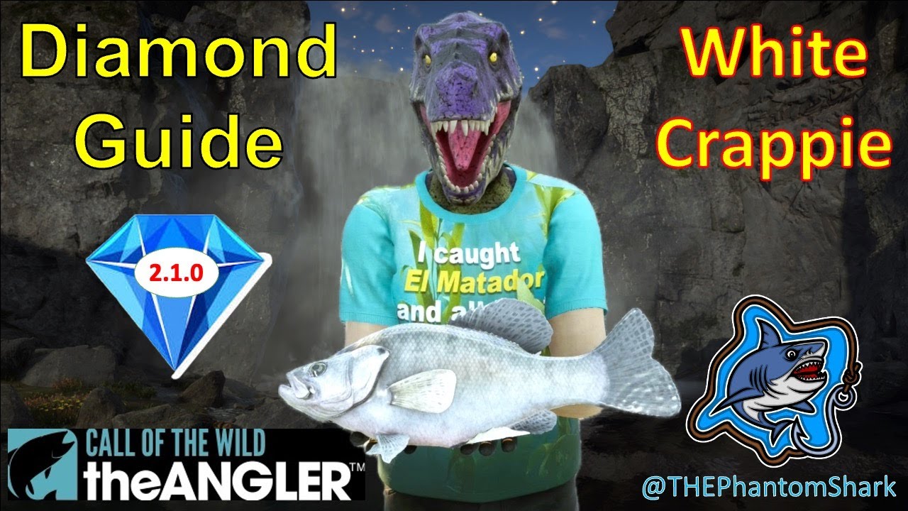 White Crappie Diamond Guide! Top Hotspots! Golden Ridge Reserve USA in Call of the Wild: The Angler