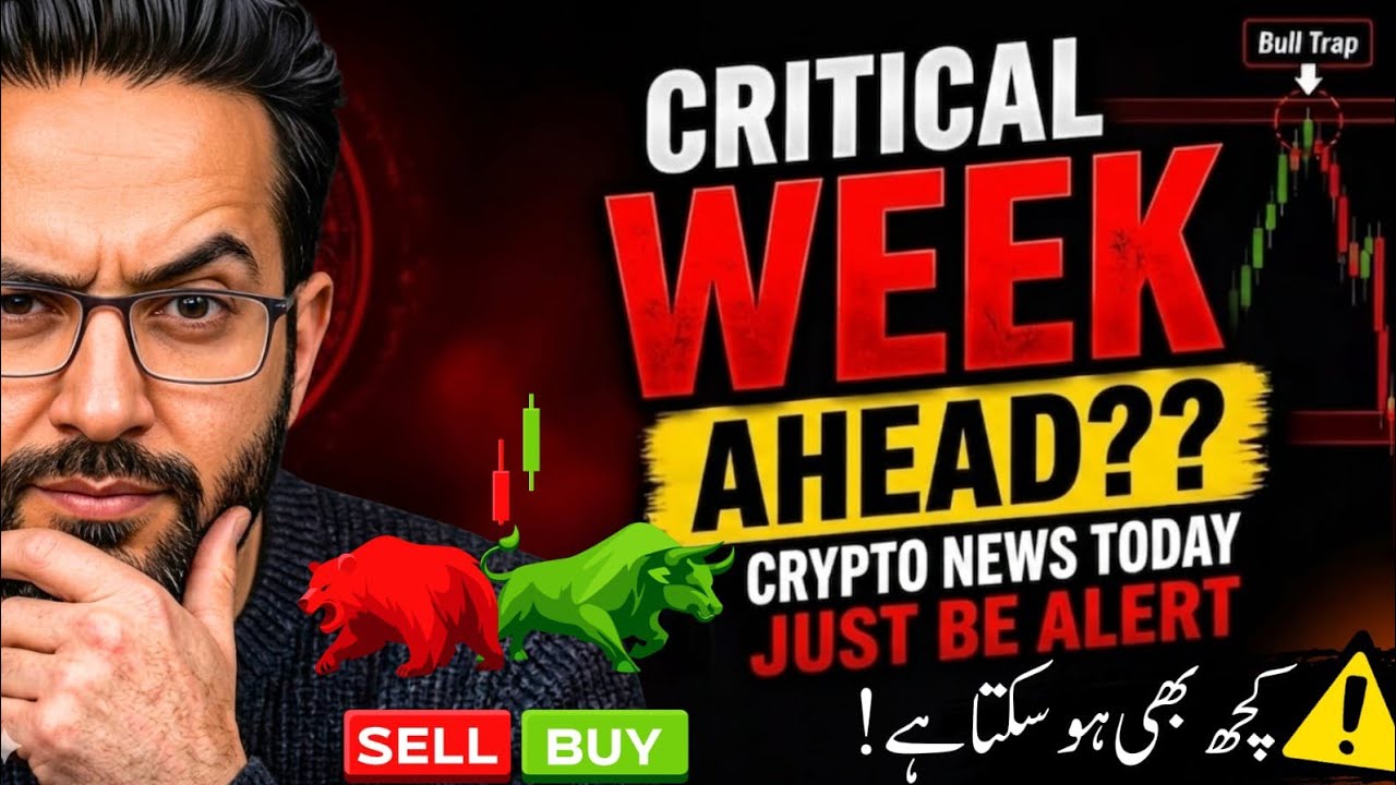Critical Week Ahead - Latest Crypto Market Analysis  & BTC News Updates Today