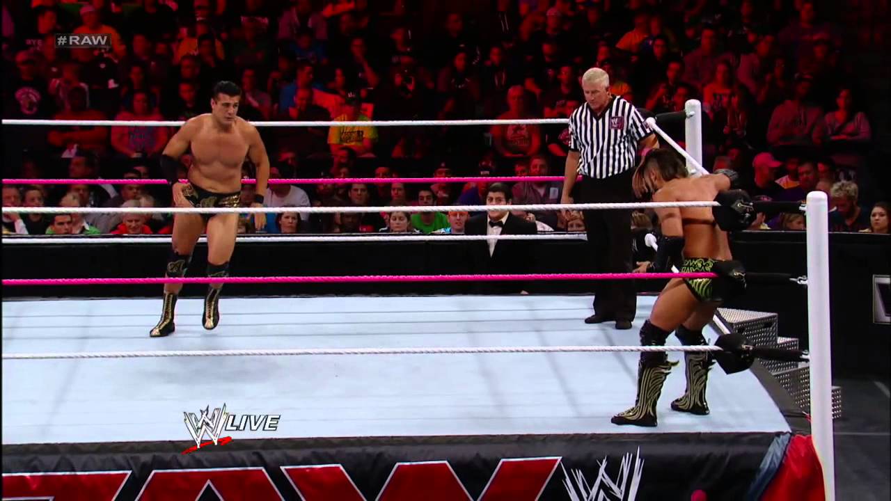 Justin Gabriel vs. Alberto Del Rio: Raw, Oct. 29, 2012