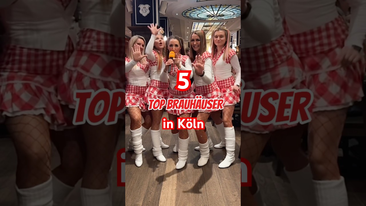 Top 5 Brauh&auml;user in K&ouml;ln 🍺 #Brauhaus #K&ouml;lsch #Gaffel #Dom #Restaurant #Restaurantempfehlung #k&ouml;ln