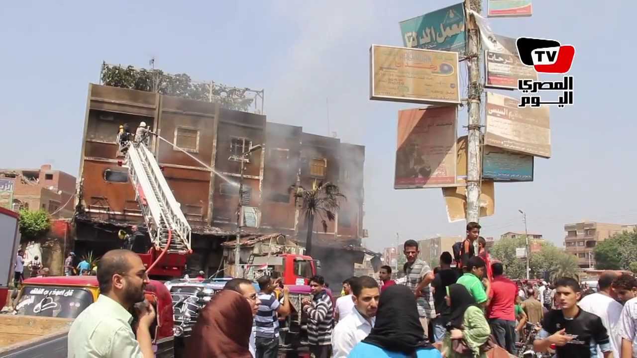 أهالي المنوفية يضرمون النيران في ممتلكات «الإخوان»