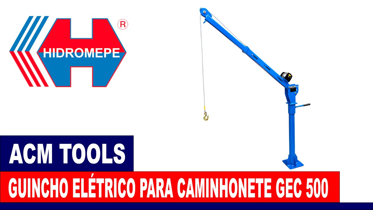 Guincho Elétrico para Caminhonete 500Kg ACM TOOLS