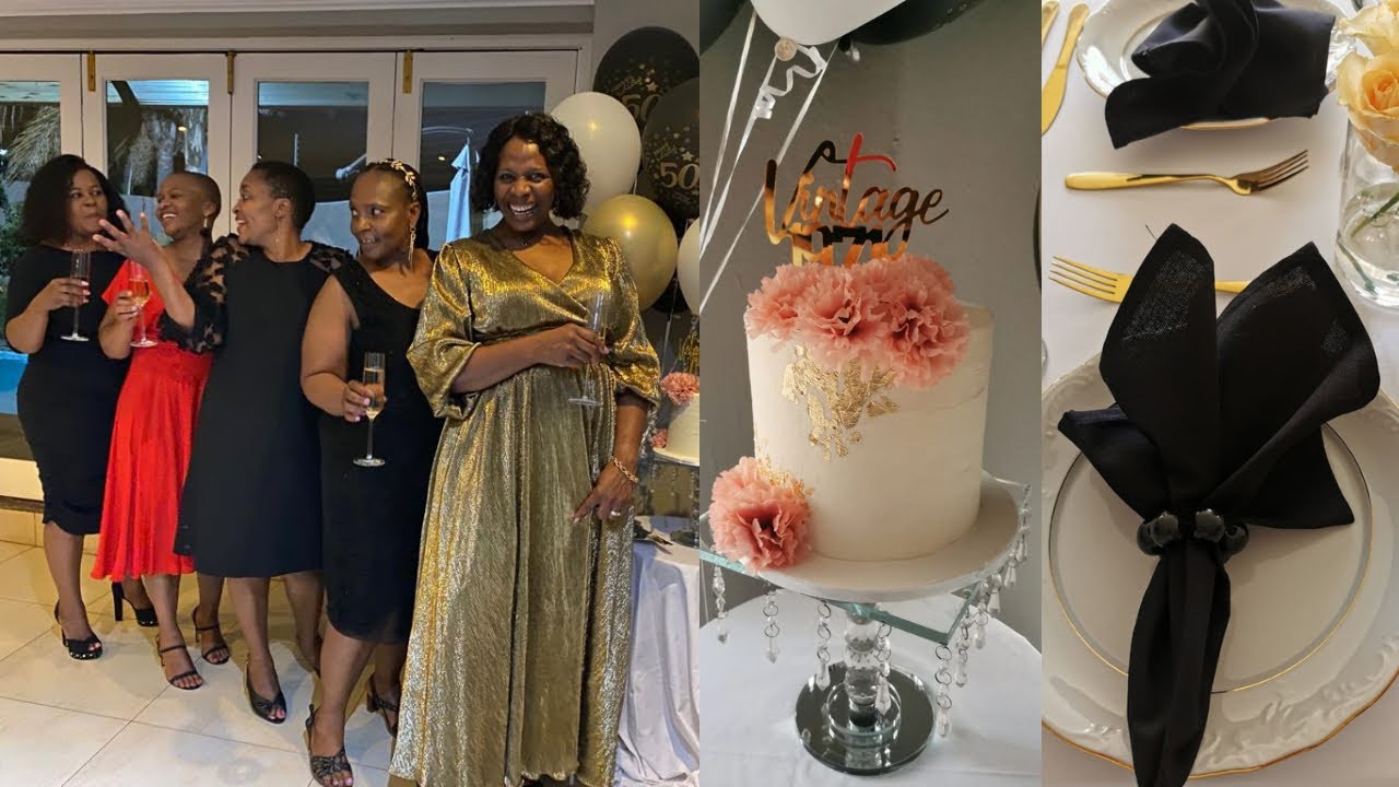 VLOG: 50th SURPRISE PARTY | South African YouTuber