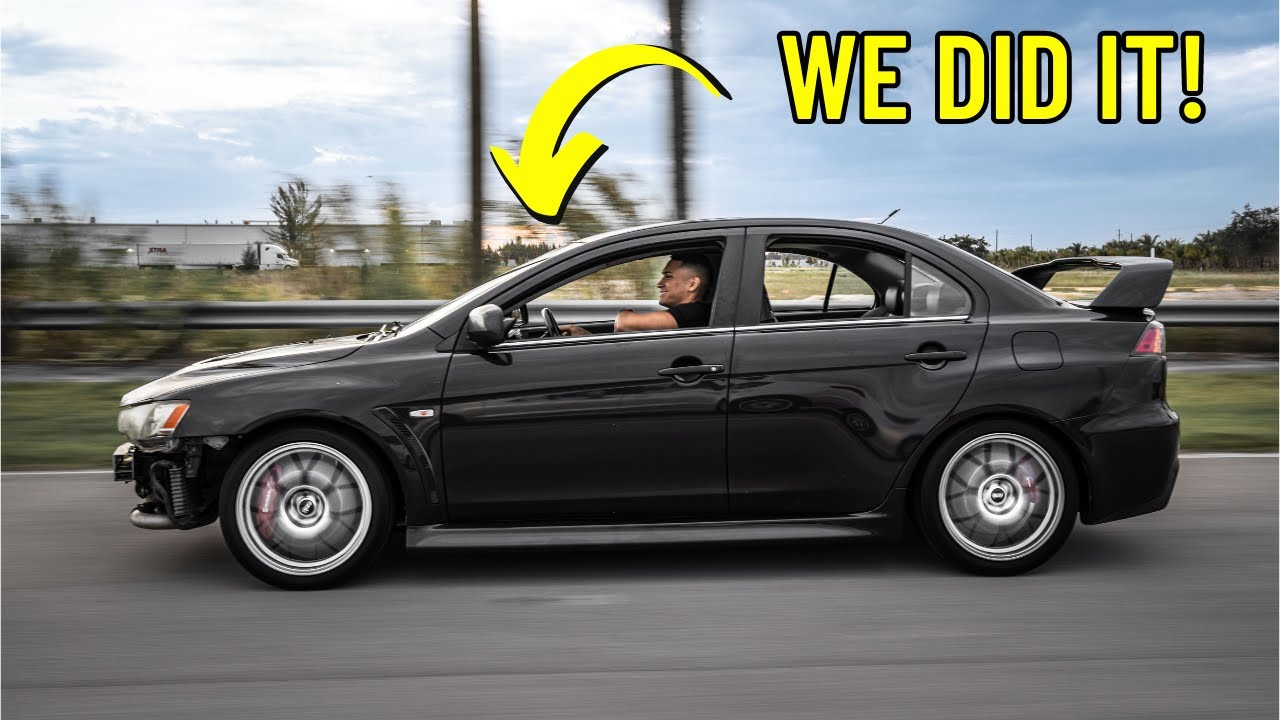 Устраняю все неполадки на моем Mitsubishi Lancer Evolution X!