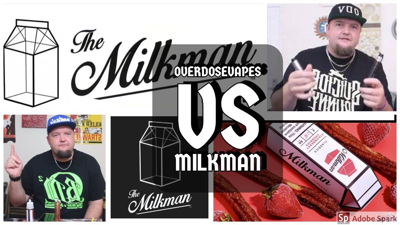 Milkman Classics Strawberry Churrios by The Drip Club | E-Liquid Review
