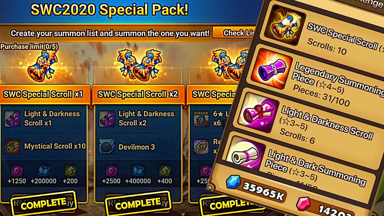 I Bought ALL $450 Worth of SWC Packs So You Don&rsquo;t Have To... - Summoners War