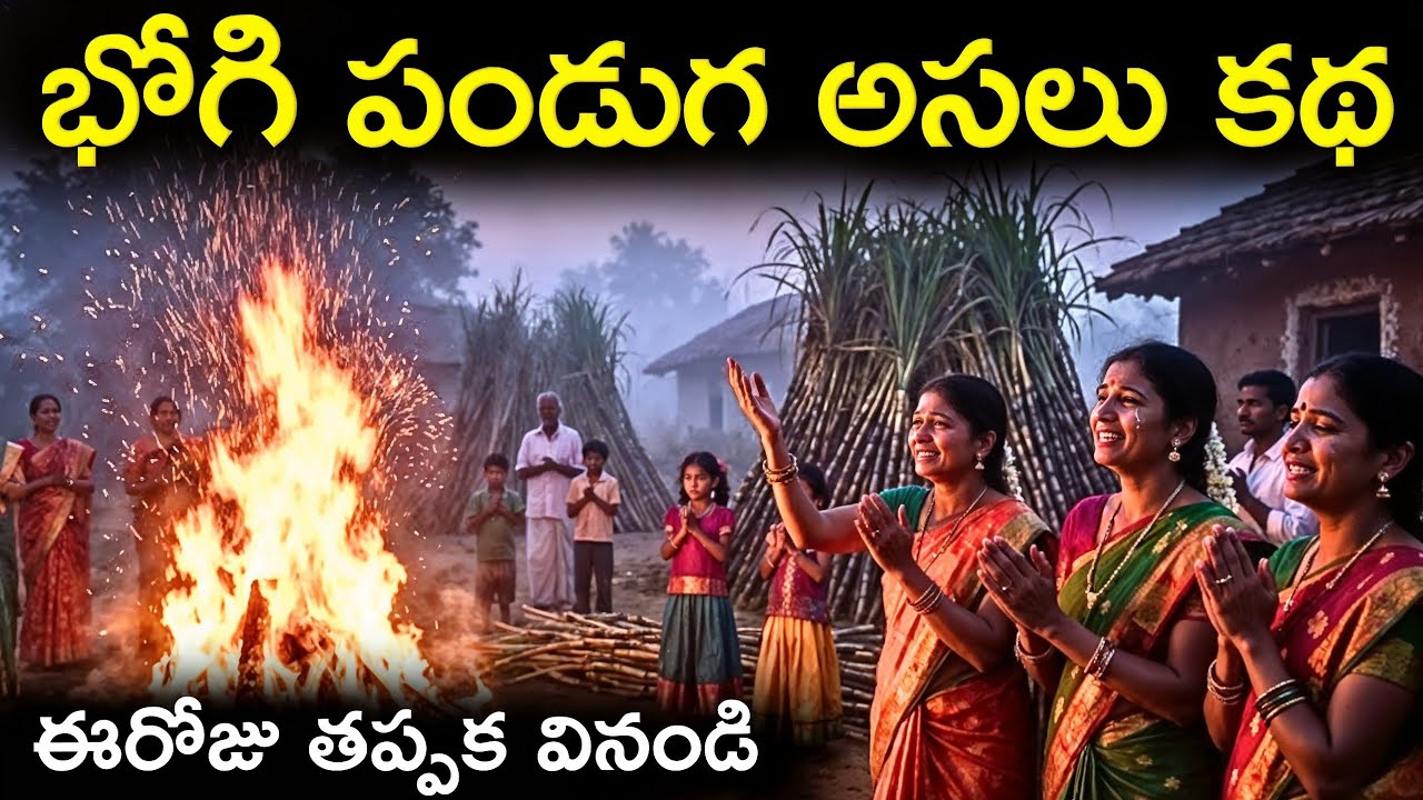 భోగి పండుగ కథ | Bhogi Story in Telugu | Bhogi Pallu Story in Telugu | Bhogi History in Telugu