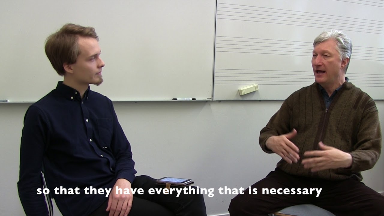 Guitar master Fabio Zanon visited the Sibelius Academy guitar class in September 2017