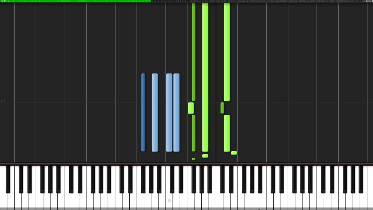 Hungarian Rhapsody No. 2 - Franz Liszt [Piano Tutorial] (Synthesia)