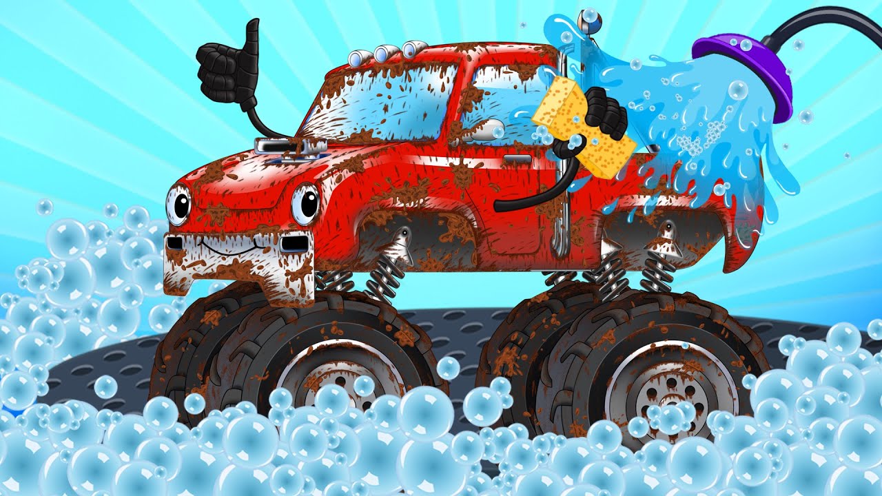 Monster Truck | Candy Car Wash