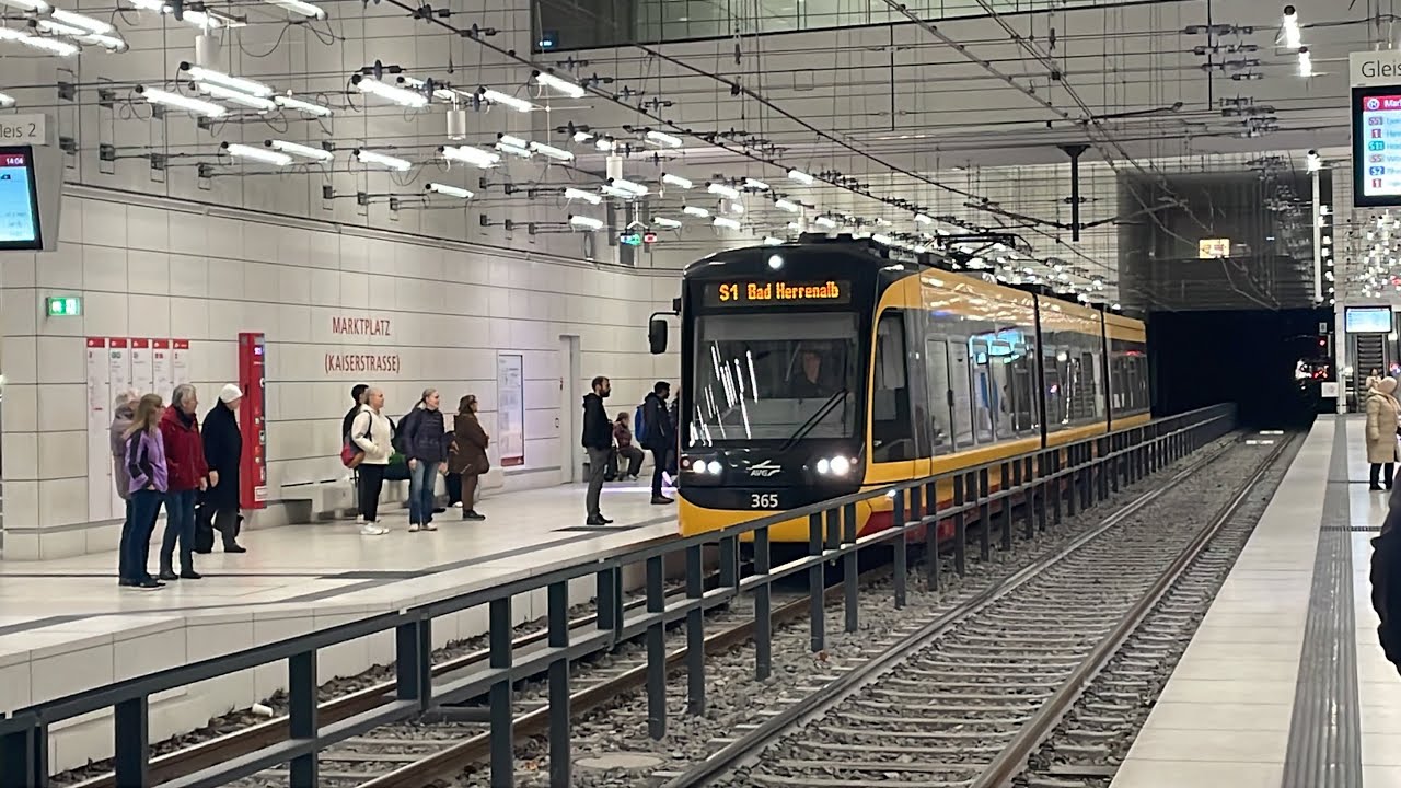 KARLSRUHE TRAM & S-BAHN // karlsruhe stadtbahn & tram-train