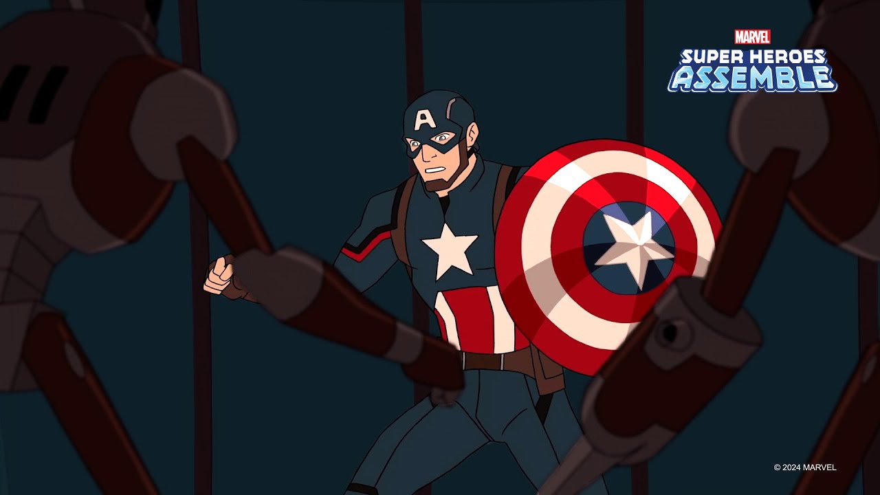 Black Panther s'associe à Captain America | Avengers Rassemblement | Marvel HQ France