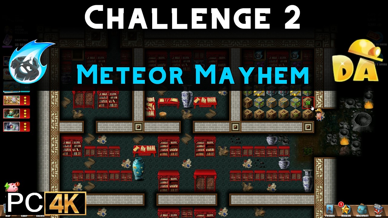 Meteor Mayhem Challenge 2 | Meteor Mayhem #10 (PC) | Diggy's Adventure