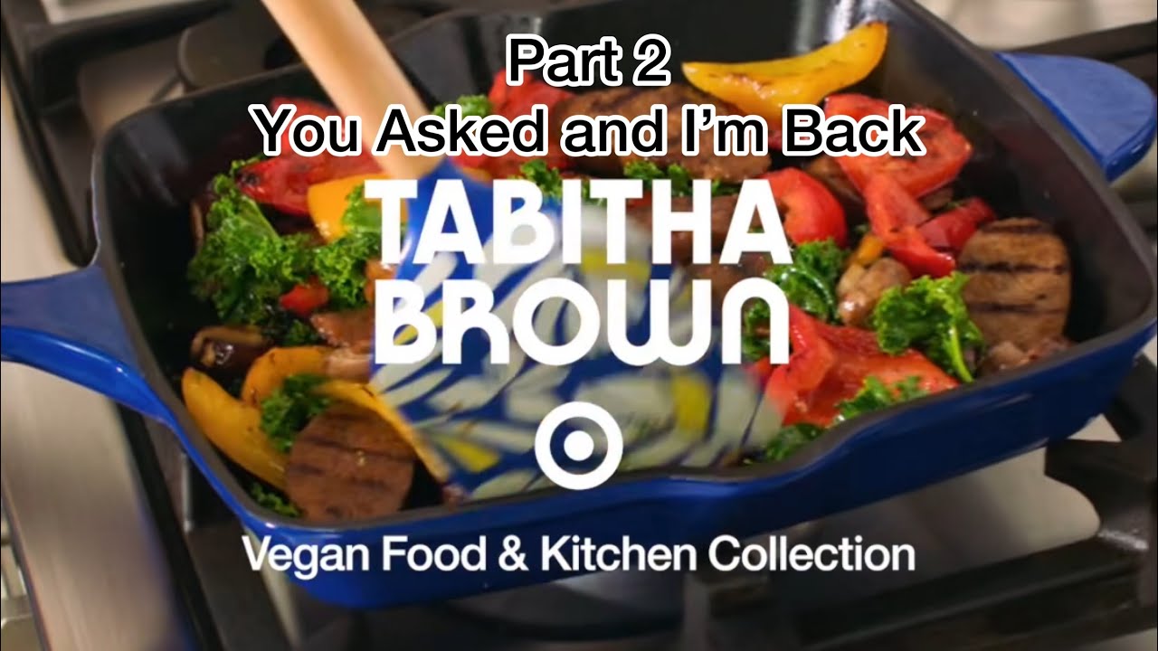Part 2| Tabitha Brown Target Review|Vegan Food & Kitchen Collection #tabithabrown #target #vegan