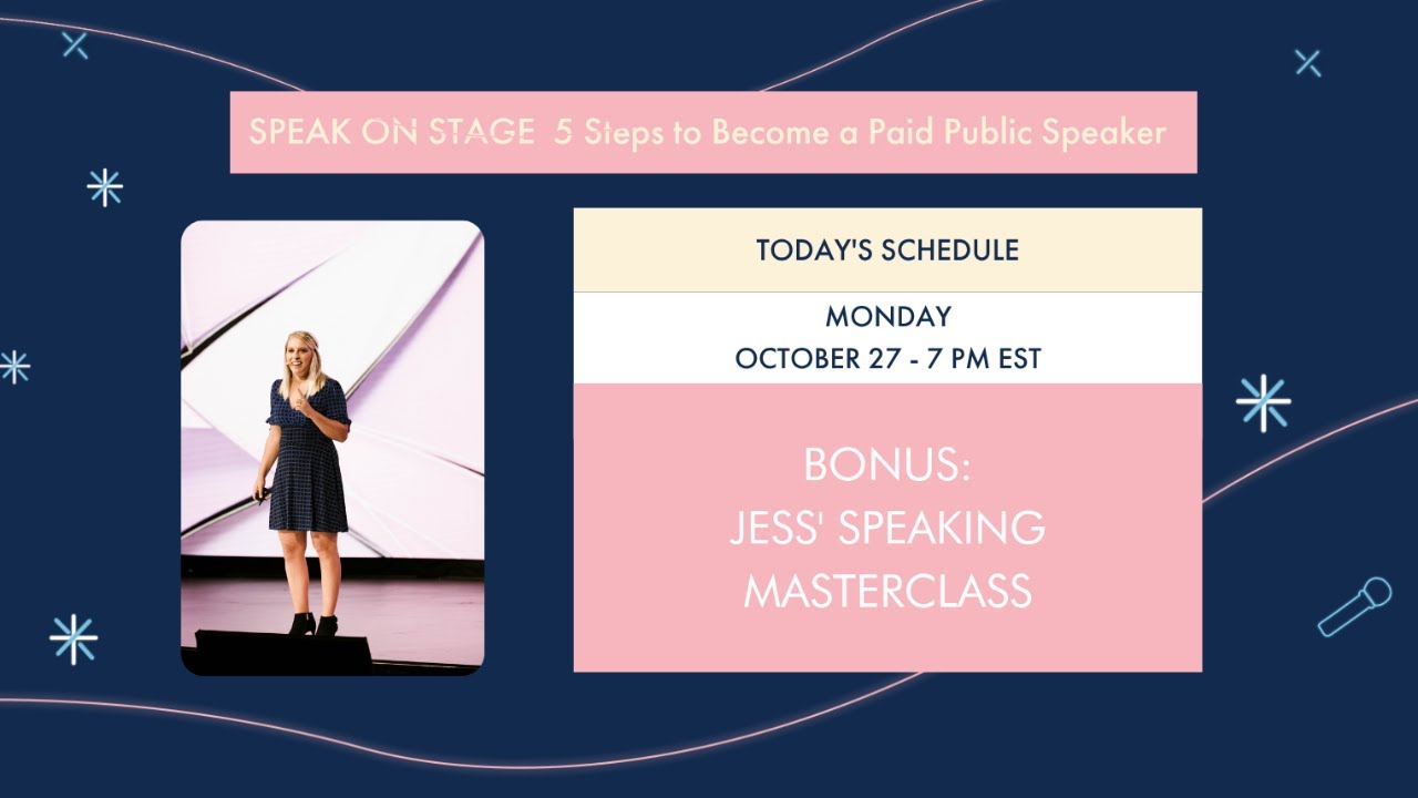 Bootcamp Bonus Session: FINAL MASTERCLASS with Jess Ekstrom