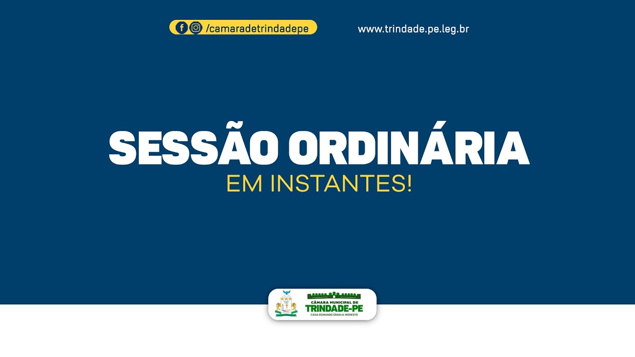 6ª REUNIÃO ORDINÁRIA DA 15ª LEGISLATURA DA CÂMARA DE TRINDADE-PE, REALIZADA NO DIA 17/03/2026