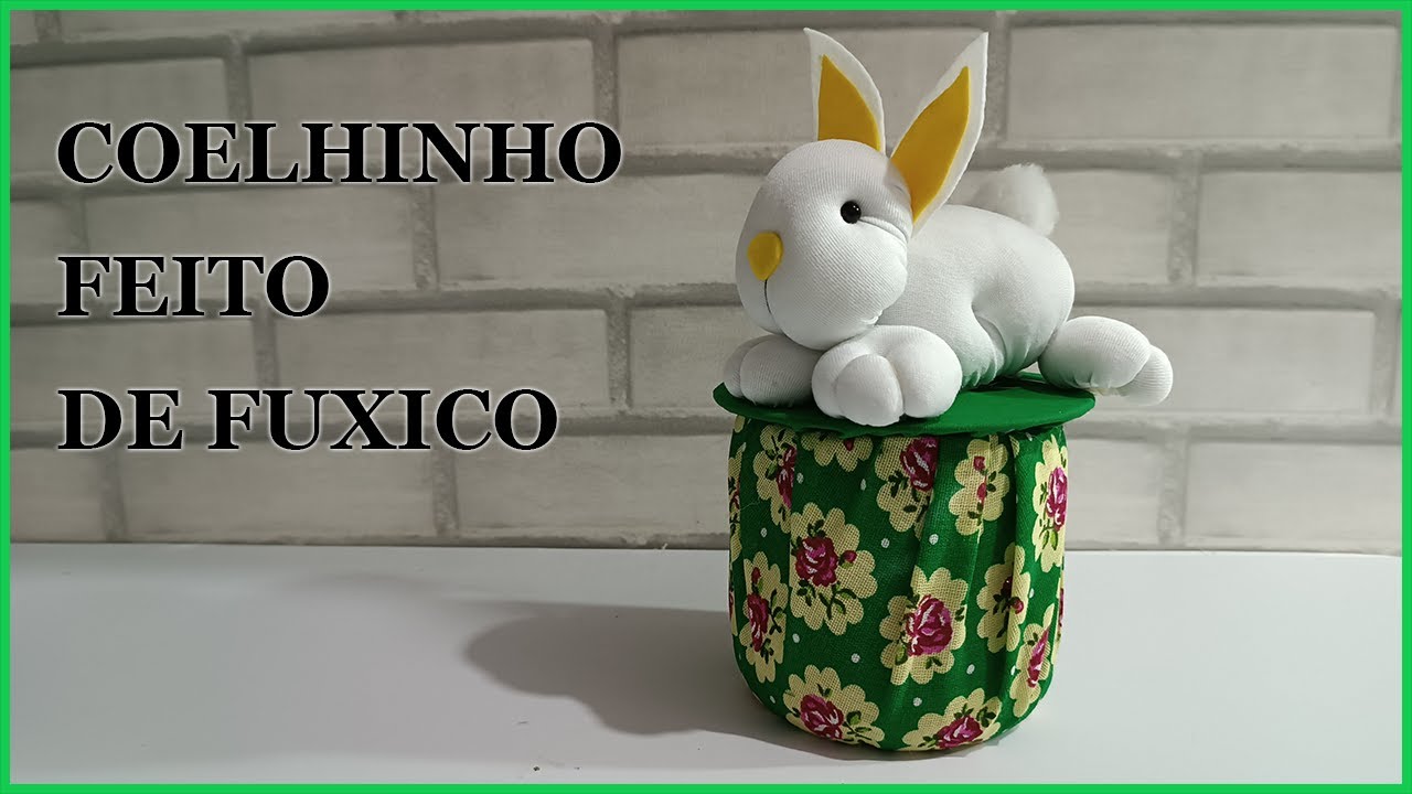 Artesanato com Fuxico | Ideia Simples e Linda para Fazer em Casa