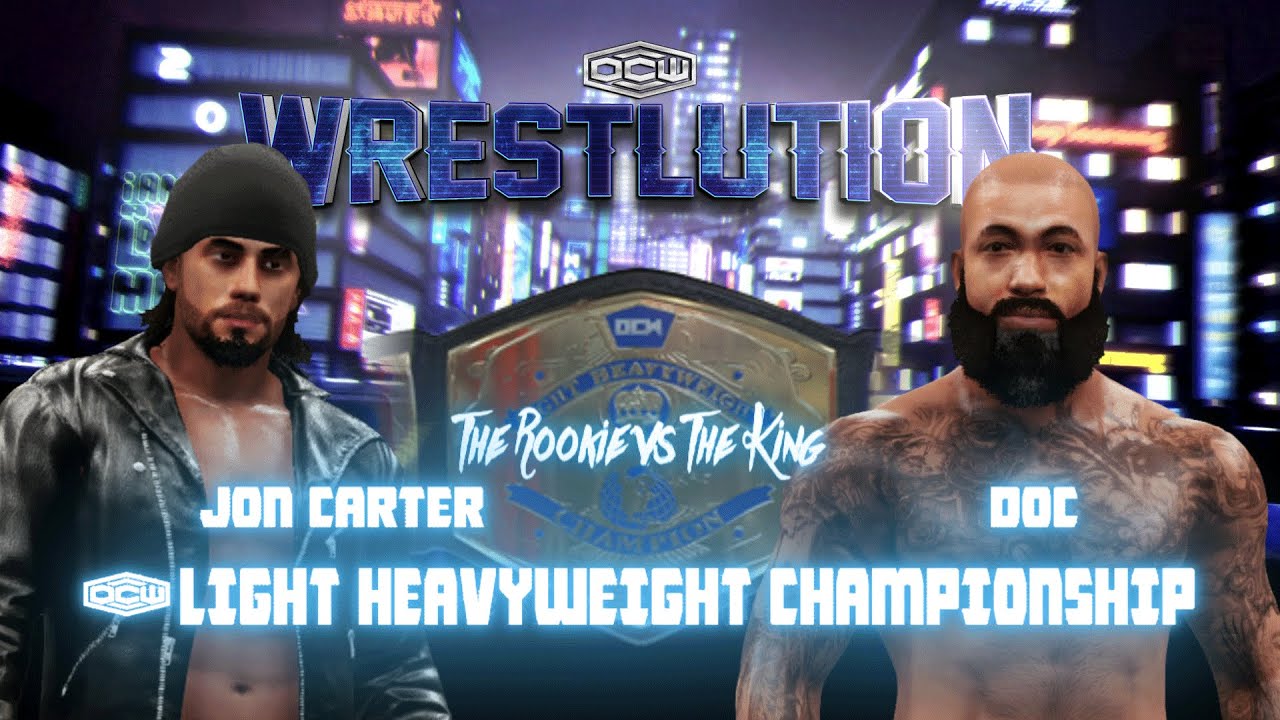 [Light Heavyweight Title] - Jon Carter vs. DOC - OCW Wrestlution 15 (w/commentary)