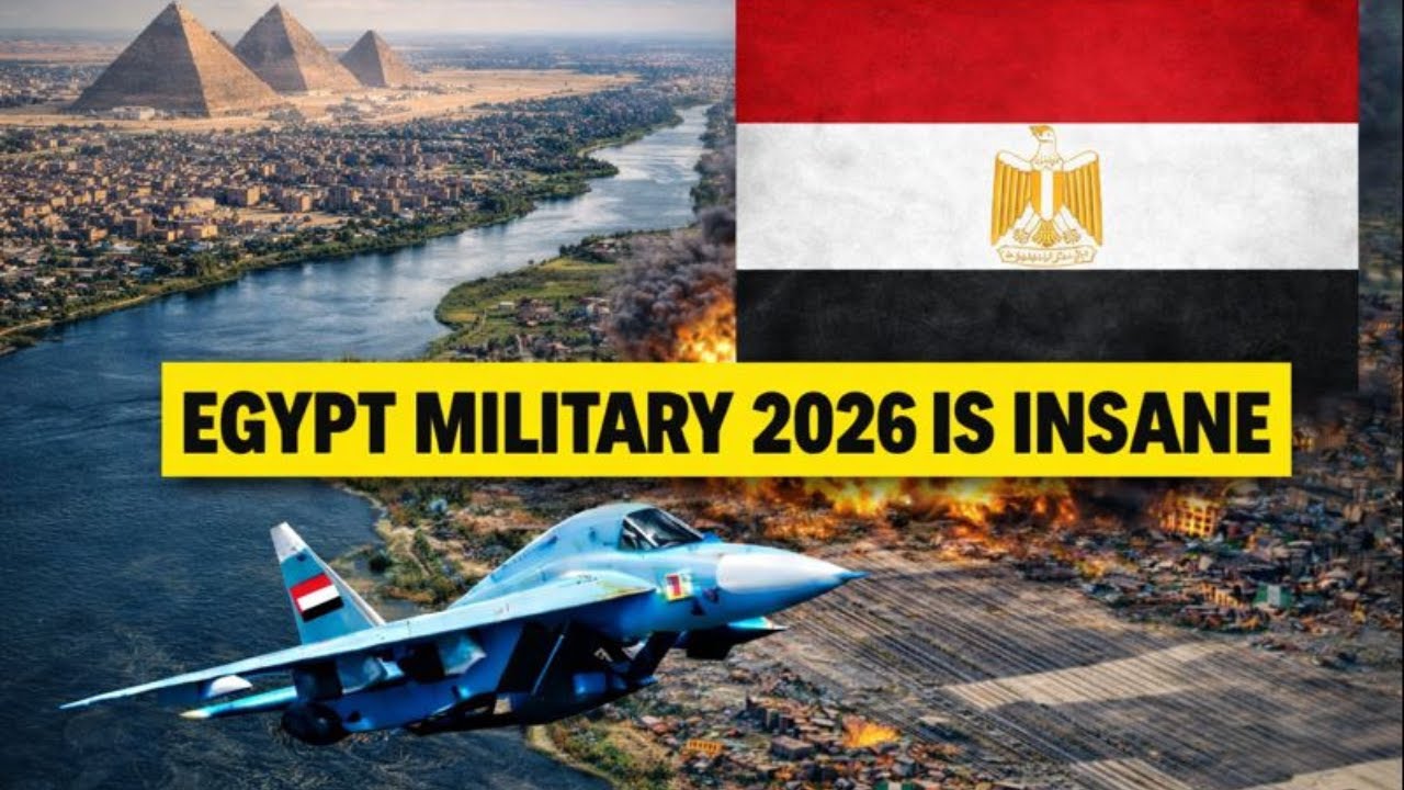 Egypt Military Power 2026 | Why Africa's Strongest Army Can't Be Touched