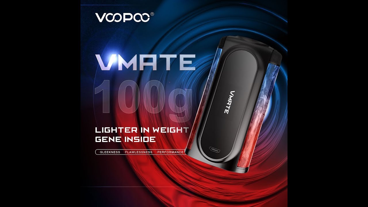😍📣[NEW MOD] Preview--VOOPOO VMATE / Dual Battery 200W Mod/ Only 100g