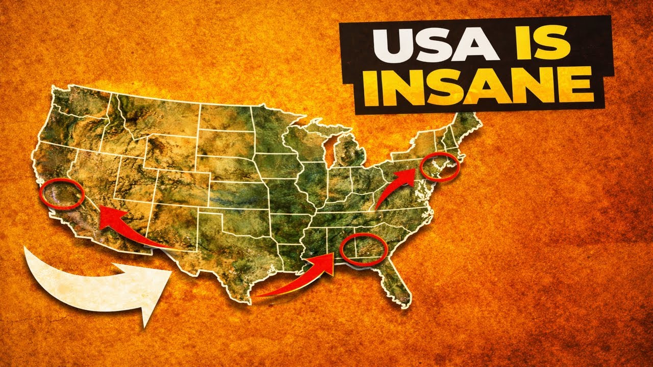 USA Is Geographically Insane 20 Facts That Feel Unreal