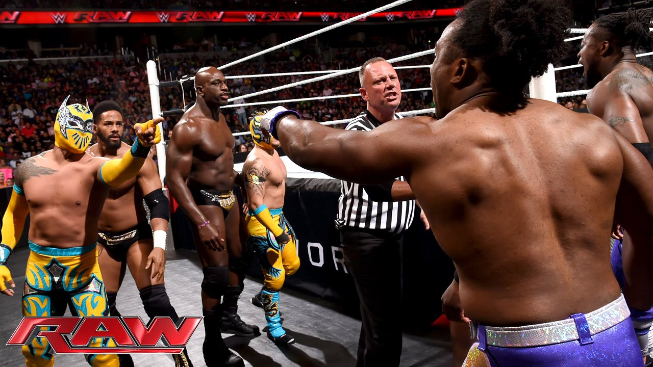The Prime Time Players и The Lucha Dragons против The New Day и Бо Далласа: Raw, 29 июня 2015 г.