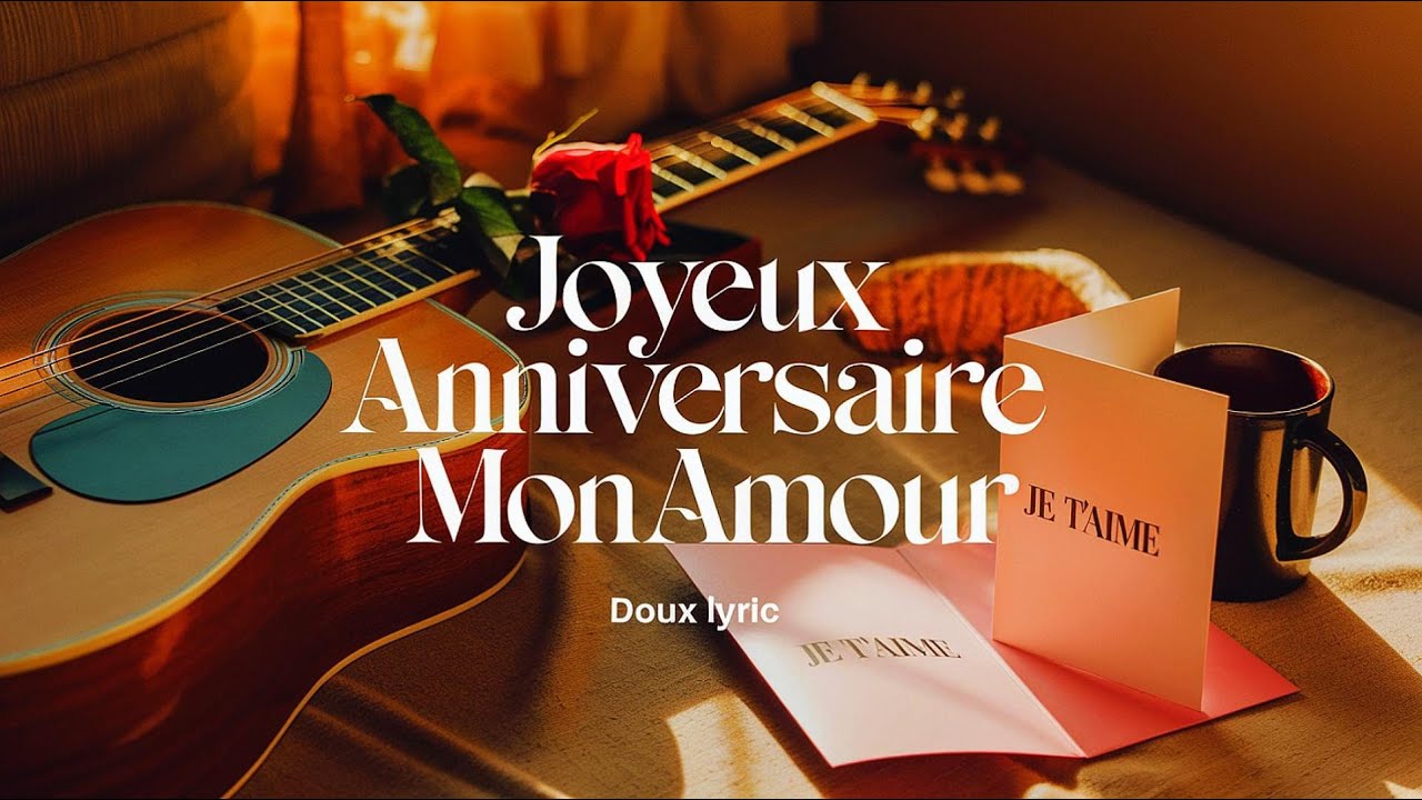Joyeux Anniversaire Mon Amour l La Plus Belle Chanson d'Anniversaire Romantique ♡