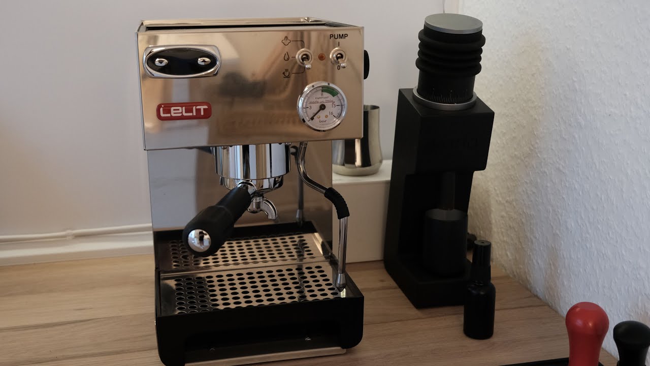 making espresso with Lelit Anna