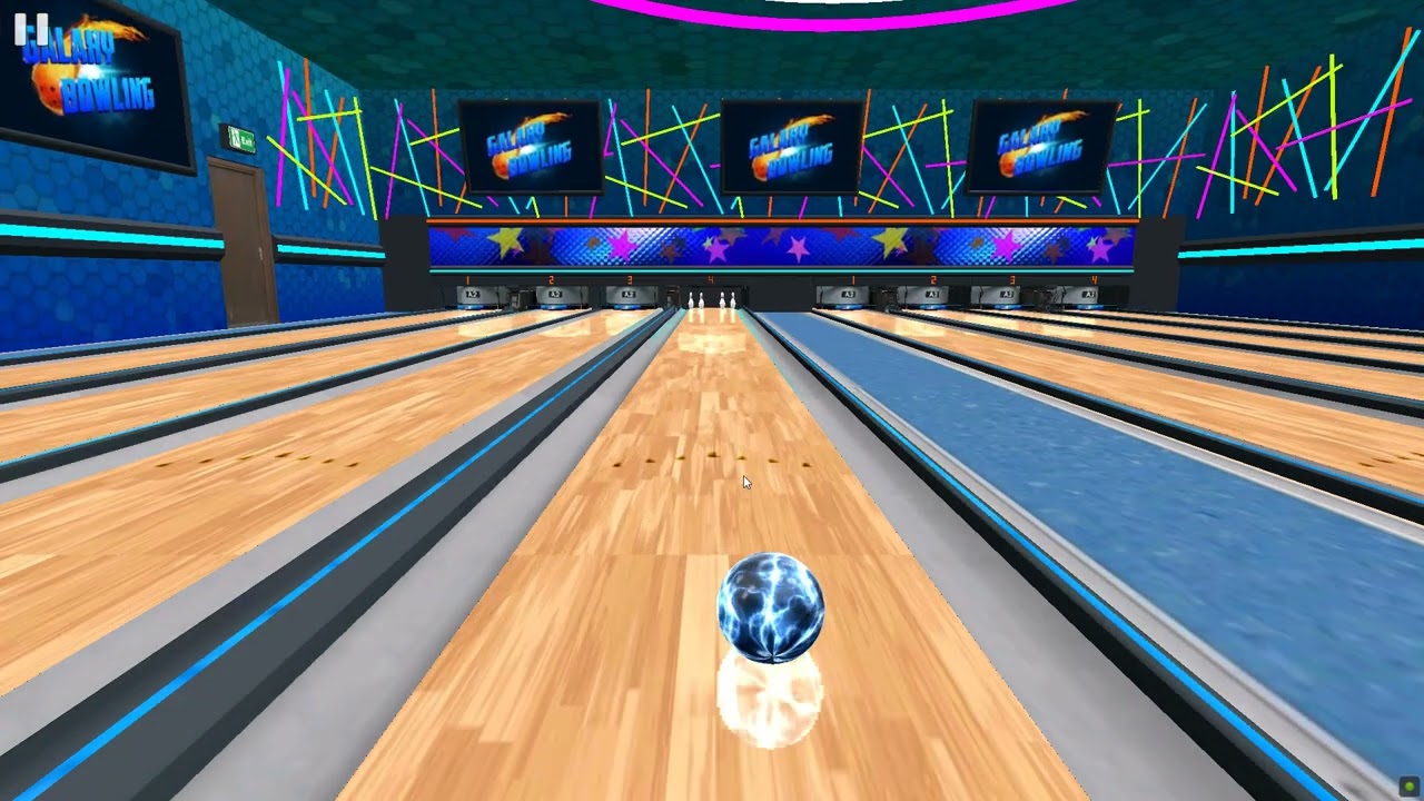 Galaxy Bowling part 2 all games not in part 1 remake