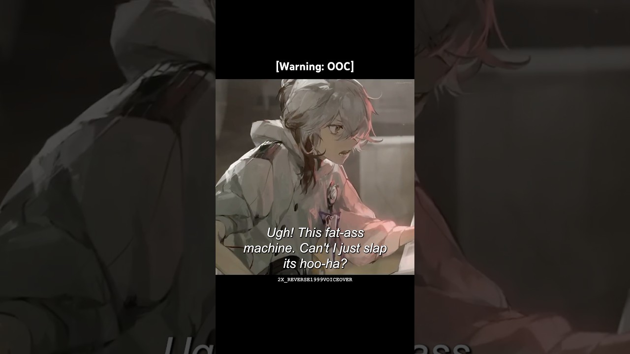 Lucy maybe OOC but Medicine Pocket... #ooc #reverse1999game #reverse1999 #dubbing #voiceover #parody