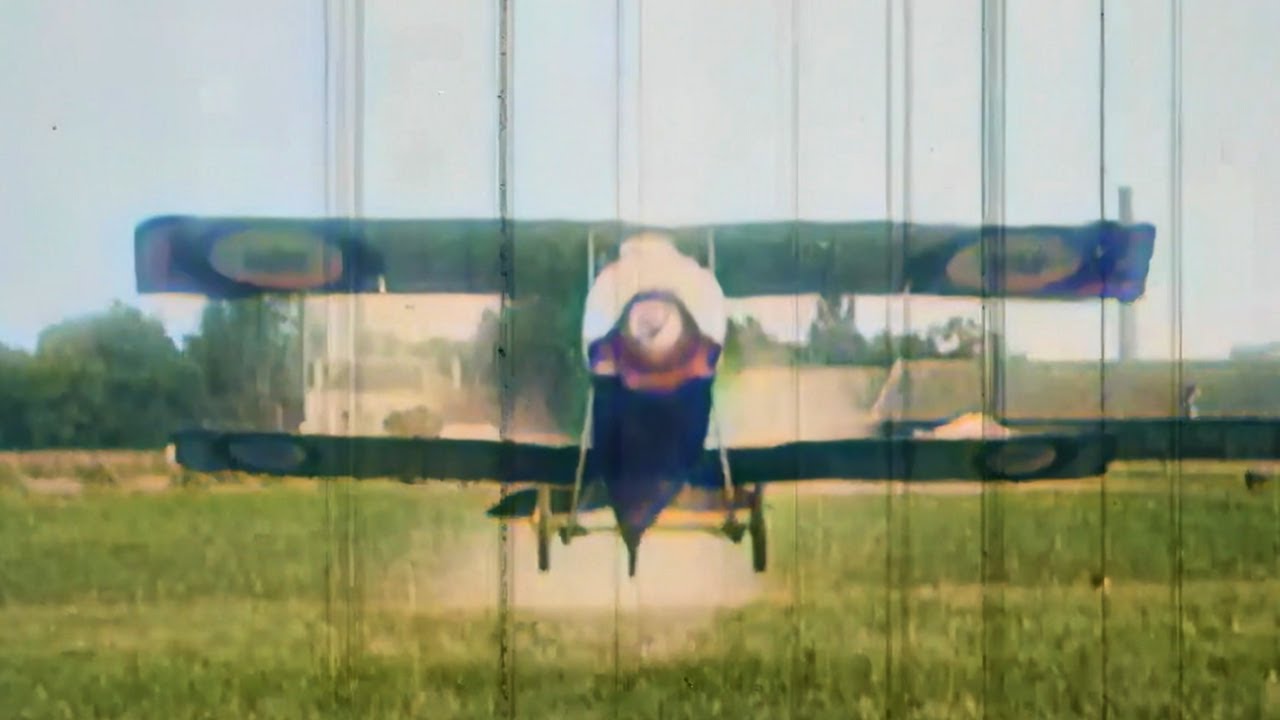 Rare WWI Aerial Dogfight Footage (1916) | Colorized & Upscaled