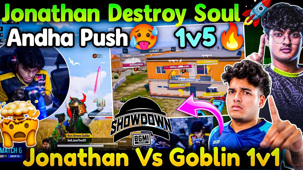 🐐Джонатан против Гоблина 1 на 1🔥 Божественное уничтожение души🥵🚀 Джонатан 1 на 5 Mazy Полный шок🤯...